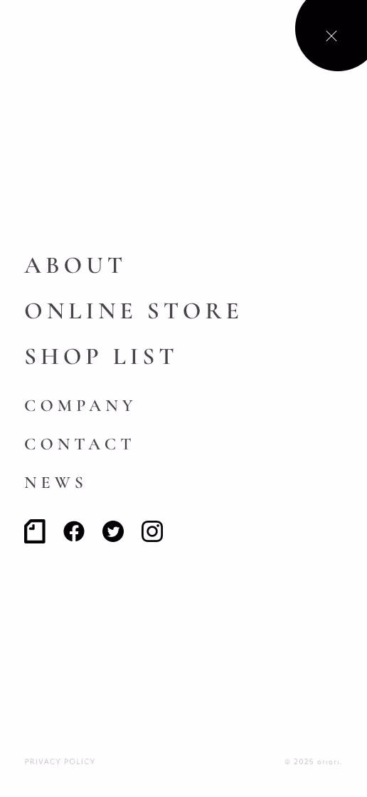 Oriori Japan コーポレートサイトの画像