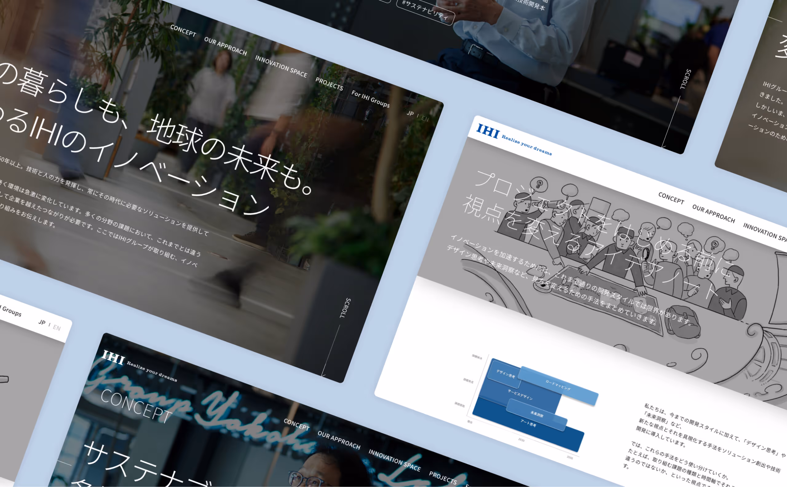 IHI CORE.tech ブランディングサイトのイメージ画像