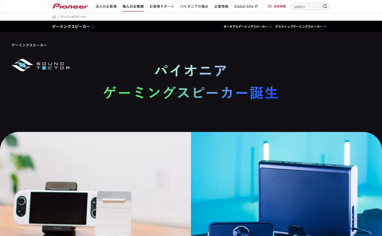 SOUND TECTOR ブランディングの画像